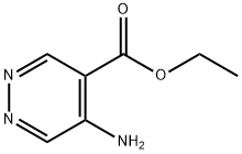 ethyl 5-aminopyridazine-4-carboxylate Structure