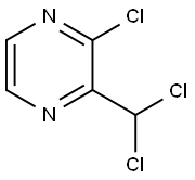 2-chloro-3-(dichloromethyl)Pyrazine Structure