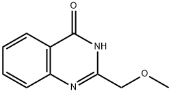 2-(methoxymethyl)-4(3H)-Quinazolinone 结构式