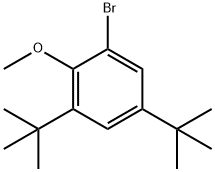 1-溴-3,5-二叔丁基-2-甲氧基苯,217819-14-2,结构式