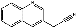 2-(喹啉-3-基)乙腈, 21863-57-0, 结构式