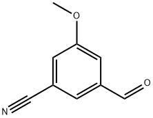 3-formyl-5-methoxybenzonitrile Structure