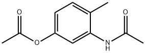 3-Acetamido-4-Methylphenyl Acetate Structure