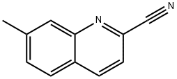 7-甲基喹啉-2-腈, 220143-50-0, 结构式