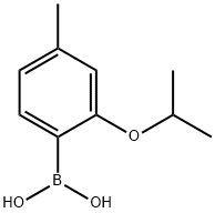 2-Isopropoxy-4-methylphenylboronic acid Struktur