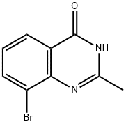 8-Bromo-2-methylquinazolin-4-ol 结构式