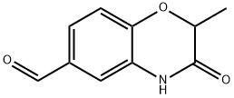 2-methyl-3-oxo-3,4-dihydro-2H-benzo[b][1,4]oxazine-6-carbaldehyde 结构式