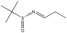(R,E)-2-methyl-N-propylidenepropane-2-sulfinamide Struktur