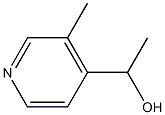 1-(3-Methylpyridin-4-yl)ethanol Struktur