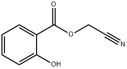 Benzoicacid,2-hydroxy-,cyanomethylester Struktur