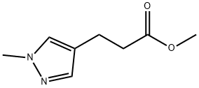 methyl 3-(1-methyl-1H-pyrazol-4-yl)propanoate Structure