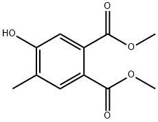 Dimethyl 4-hydroxy-5-methylphthalate 化学構造式