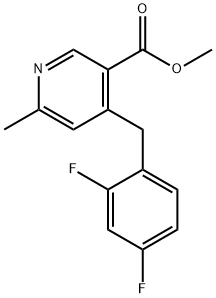 226718-27-0 Methyl 4-(2,4-difluorobenzyl)-6-methylnicotinate