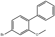 4-bromo-2-methoxy-1,1'-biphenyl 化学構造式