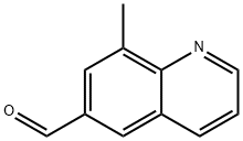 8-methylquinoline-6-carbaldehyde Structure