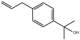 2-(4-allylphenyl)propan-2-ol Struktur