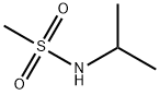 N-(丙-2-基)甲磺酰胺 结构式