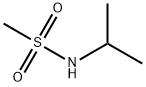 N-(丙-2-基)甲磺酰胺, 23705-43-3, 结构式