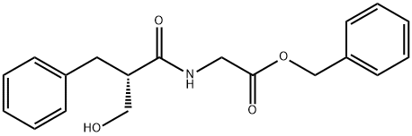 (S)-benzyl 2-(2-benzyl-3-hydroxypropanamido)acetate(WXG02726) Structure