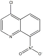 4-chloro-8-nitroquinoline Struktur