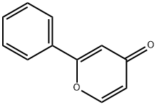 2-Phenyl-4H-pyran-4-one Structure