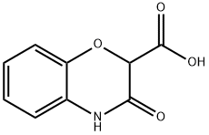 3-oxo-3,4-dihydro-2H-benzo[b][1,4]oxazine-2-carboxylic acid Structure