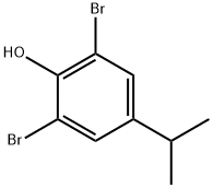 2,6-Dibromo-4-isopropylphenol,2432-16-8,结构式