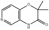 3,4-dihydro-2,2-dimethyl-3-oxo-2H-pyrido[4,3-b]-1,4-oxazine Structure