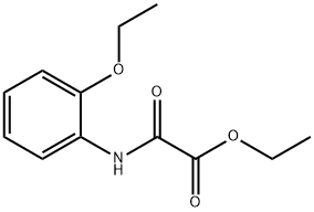 2-(2-乙氧基苯基)氨基-2-氧乙酸乙酯, 24439-50-7, 结构式