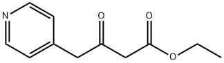 ethyl 3-oxo-4-(pyridin-4-yl)butanoate Structure