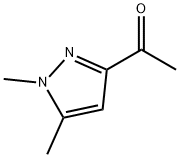 1-(1,5-二甲基-1H-吡唑-3-基)乙基-1-酮 结构式