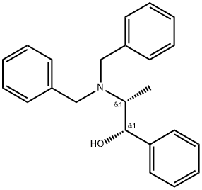 (1S,2R)-2-Dibenzylamino-1-phenyl-propan-1-ol Structure