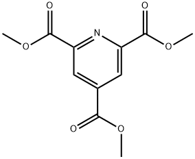 吡啶-2,4,6-三羧酸三甲酯,25309-39-1,结构式