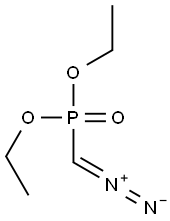 diethyl (diazomethyl)phosphonate Structure