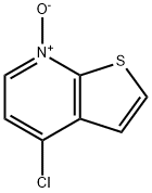 4-chloro-7-oxidothieno[2,3-b]pyridin-7-ium 结构式