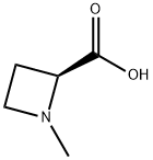 (2S)-1-Methyl-2-azetidinecarboxylic acid Struktur