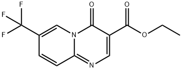 Ethyl 4-oxo-7-(trifluoromethyl)-4H-pyrido[1,2-a]pyrimidine-3-carboxylate Structure