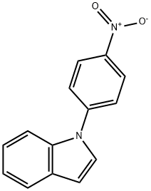 1-(4-Nitro-phenyl)-1H-indole Struktur