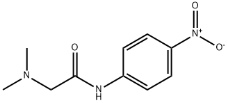 2-(dimethylamino)-N-(4-nitrophenyl)acetamide 化学構造式