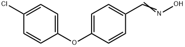 4-(4-Chlorophenoxy)benzaldehyde Oxime Struktur