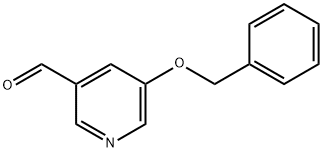 5-苄氧基吡啶-3-甲醛, 263270-32-2, 结构式