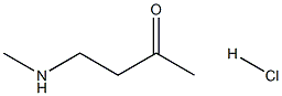 4-(Methylamino)butan-2-one hydrochloride,26387-62-2,结构式