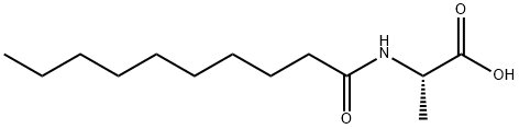 2-(decanamido)propanoic acid Struktur