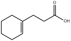 3-(cyclohexen-1-yl)propionic acid Struktur
