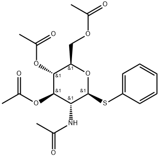 (2R,3S,4R,5R,6S)-5-acetamido-2-(acetoxymethyl)-6-(phenylthio)tetrahydro-2H-pyran-3,4-diyl diacetate