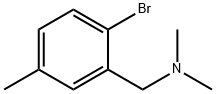 4-Methyl-2-(N,N-dimethylaminomethyl)bromobenzene Structure
