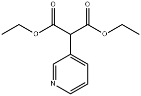 2-Pyridin-3-yl-malonic acid diethyl ester Structure
