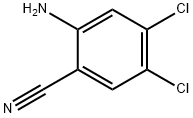 2-Amino-4,5-dichloro-benzonitrile Structure
