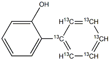 2-苯基-13C6-苯酚,287389-48-4,结构式