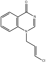 (E)-1-(3-Chloroallyl)quinazolin-4(1H)-one,28817-99-4,结构式